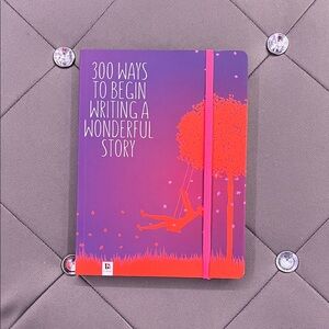 Purple and Pink Writing Journal